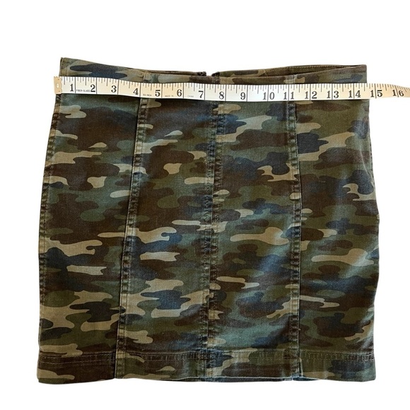 Free People Camouflage Mini Skirt - Picture 7 of 9